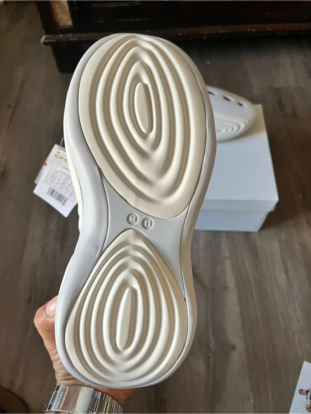 CROCS modern sculptural